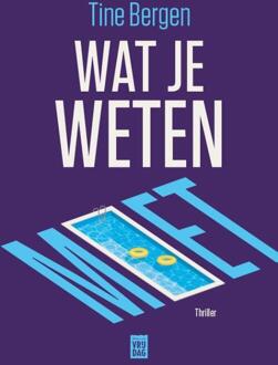 Wat je weten moet -  Tine Bergen (ISBN: 9789464342338)