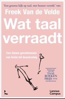 Wat taal verraadt -  Freek van de Velde (ISBN: 9789401499712)