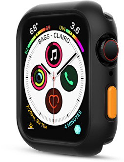 Watch Cover Case for Apple Watch 6 SE 5 4 3 2 1 Protector Film 40MM/44MM PC Bumper Frame for IWatch Screen Protector 38MM/42MM