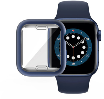 Watch Cover case For Apple Watch series 6 5 4 3 2 1 case 42mm 38m 40mm 44mm Slim TPU case Screen Protector for iWatch 6 5 4 44mm