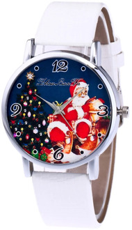Watch For Women Christmas Printed Dial Leather Ladies Watches 2020 Diamond Digital Scale Watch Female Clock Zegarek Damski #20