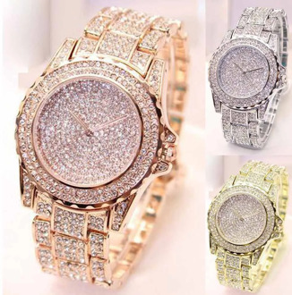 Watch For Women Stylish Diamonds Analog Quartz Watch Woman High-end Crystal Life Waterproof Distinguished Relogio Feminino Reloj