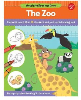 Watch Me Read and Draw: The Zoo