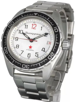 Watch Vostok Commander 020712 self-winding waterproof Red Star