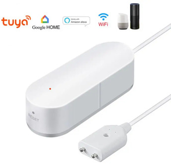 Water Alarm Sensor WiFi Water Leak Detector Overflow Flood Leakage Alerts Remote Monitor Leak Notifications By TUYA/Smart Life