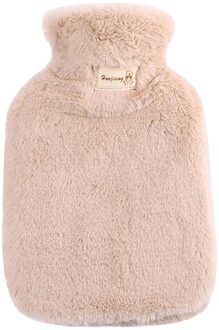 Water Bag Fles Zachte Warm Te Houden In Winter Draagbare Herbruikbare Bescherming Pluche Die Wasbare Lekvrije BG