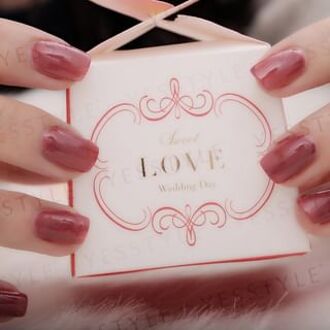 Water-Based Natural Nail Polish Environmental Friendly 058 Thoroughbred 10ml