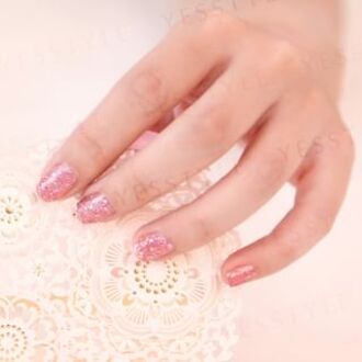 Water-Based Natural Nail Polish Environmental Friendly 095 Pinky Hearts 10ml