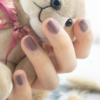 Water-Based Natural Nail Polish Environmental Friendly 138 Chocolate Brownie 10ml