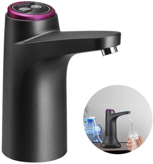 Water Dispenser, Elektrische Drinkwater Pomp Draagbare Water Dispenser Universele Usb Opladen Water Flessen Pomp grijs
