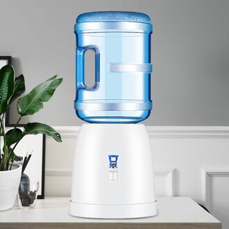 Water Dispenser Met Kranen Drank Dispenser Eenvoudige Kleine Water Dispenser Base Stand Huishouden Desktop Gebotteld Water Doseer