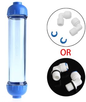 Water Filter Behuizing Diy Vullen T33 Shell Filter Buis Transparant Omgekeerde Osmose