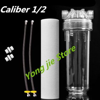 Water filter behuizing water filter 1/4 1/2 water filter vervangende onderdelen 1/4 water filter behuizing 10 6