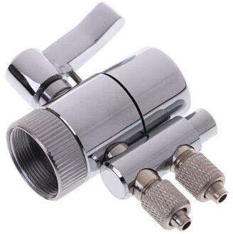 Water Filter Kraan Dual Omschakelklep M22 Tot 1/4 "Messing
