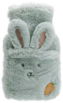 Water Fles Irrigatie Effen Kleur Pluche Dikke Pvc Silicone Rubber Warmwaterkruik Hand Warmers Warm Paleis Warme Zak