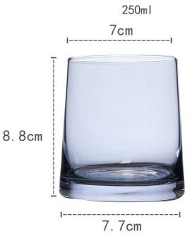 Water Fles Koffie Cup Hittebestendig Glas Cup Sterrenhemel Mok Whisky Glas Cups Kerstmis Sturen Vriend licht grijs