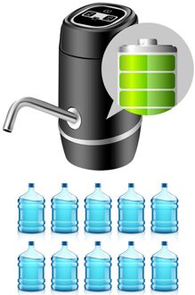 Water Fles Pomp, draagbare Elektrische Drinkwater Pomp 5 Gallon Usb Opladen Water Fles Dispenser Voor Thuis Keuken Offic