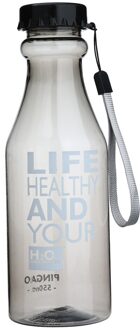 Water Flessen Outdoor Sport Running Reizen Thee Flessen Dull Poolse Plastic 550Ml Waterkoker Drinkware Keuken Dull Poolse Plastic