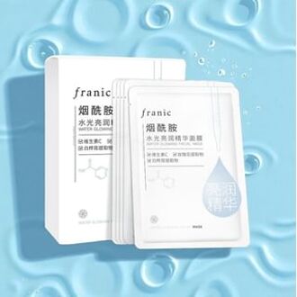 Water Glowing Facial Mask - 5pcs #25ml - 5pcs