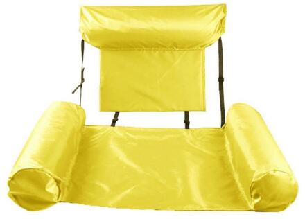 Water Hangmat Fauteuil Zee Zwemmen Ring Opblaasbare Drijvende Zwemmen Matras Zwembad Lounge Bed Float Zwembad Lounge Stoel Met Pomp 02