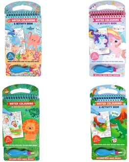 Water kleur en activiteitenboek