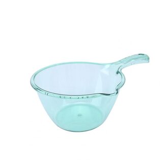 Water Lepel Verdikte Anti-Slip Lange Handvat Huishouden Water Scoop Voor Yard Для Кухни Keuken Accessoires transparant groen