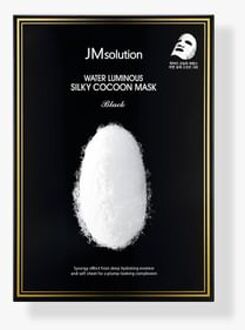 Water Luminous Silky Cocoon Mask Set Black 35ml x 10 sheets
