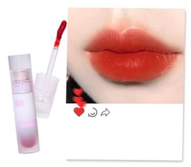 Water Mist Matte Lip Gloss - 4 Colors (7-10) #208 Rose Coral - 4g