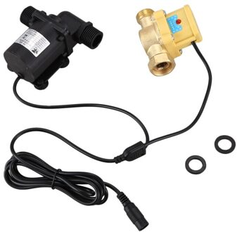 Water Pump Solar Water Heater Shower Machine Booster Pump Ceramic Shaft Brushless Motor Pump with Water Flow Switch