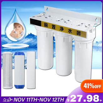 Water Purifier 3 Filter Cartridge PP UDF CTO System Water Filters For Household straight drinking water purifier