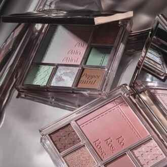 Water Ripple Atmosphere Gradient Eyeshadow Palette - 2 Types RO# Rose Milk Oolong - 6.5g