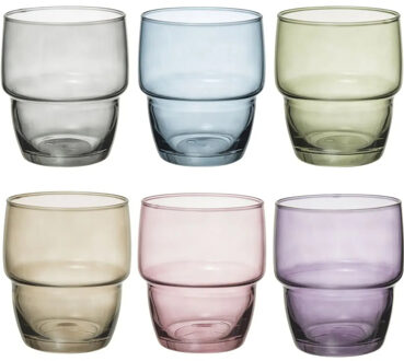 water/sap glazen Rodrig - 6x stuks - 280 ml - Drinkglazen - Waterglazen