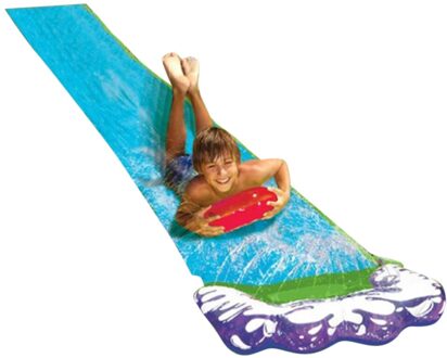 Water Slide Outdoor Waterdichte Water Slide Tarp Tuin Racing Gazon Waterglijbaan Voor Kinderen Buiten Gazon Achtertuin Plezier Hebben 480cmx70cm
