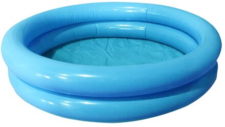 Water Speelgoed Tuin Pvc Draagbare Opblaasbare Zwembad Herbruikbare Party Voor Kinderen Familie Indoor Outdoor Dubbele Laag Zomer Ronde Blauw