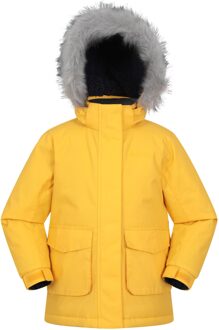 Waterafstotend kinder/kinderjack met Ranger-logo (Mosterd) - maat 11-12J / 146-152cm Mosterdgeel