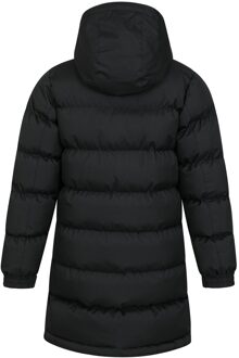 Waterafstotende gewatteerde longline jas voor kinderen/Kinderen (Zwart) - 7-8J / 122-128cm