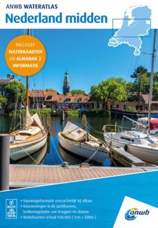 Wateratlas Nederland Midden - Anwb Wateratlas - ANWB