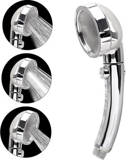 Waterbesparende Hoge Druk 360 Graden Roterende Verstelbare Drie Modi Handheld Douchekop