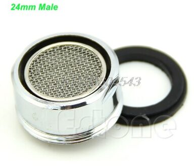 Waterbesparende Keukenkraan Tap Beluchter Chrome Mannelijke/Vrouwelijke Nozzle Spuit Filter geel