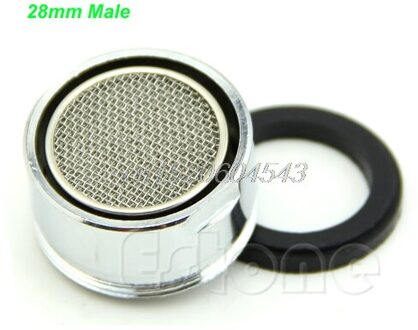 Waterbesparende Keukenkraan Tap Beluchter Chrome Mannelijke/Vrouwelijke Nozzle Spuit Filter wit