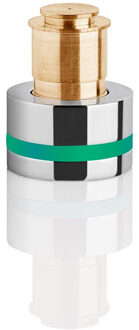 Waterbesparende Kraankop Altered Nozzle Single Spray Wit Chroom