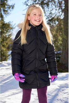 Waterbestendige gewatteerde jas voor kinderen/Kinderen Galaxy (Zwart) - 5-6J / 110-116cm