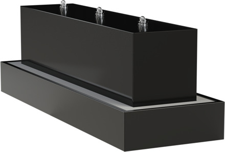 Waterblok aluminium rechthoek