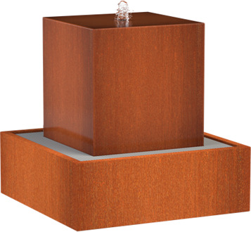 Waterblok cortenstaal
