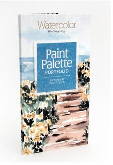 Watercolor The Easy Way Paint Palette Portfolio Coastal - Watercolor The Easy Way - Sara Berrenson