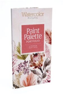 Watercolor The Easy Way Paint Palette Portfolio Flowers - Watercolor The Easy Way - Sara Berrenson