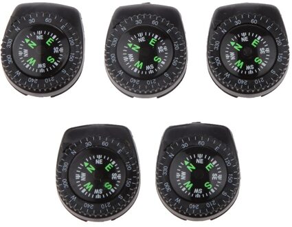 Waterdicht 5 Pcs Set Outdoor Wandelen Reizen Verwijderbare Mini Horlogeband Camping Kompas Voor Vissen Fietsen Survival Sport Veiligheid