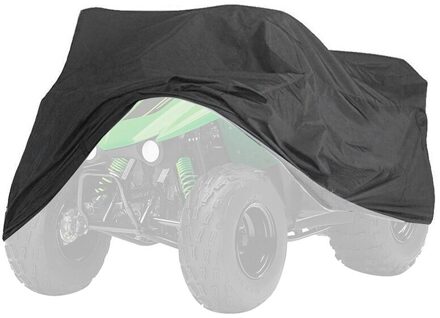Waterdicht Atv Cover Draagbare Beschermhoes Motorfiets Grote Heavy Duty Black Beschermt 4 Wheeler Van Sneeuw Regen Of Zon