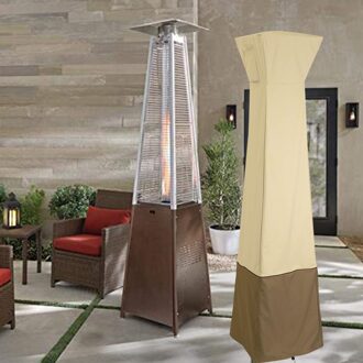 Waterdicht Heater Cover Outdoor Tuin Patio Heater Vuil Cover Protector Veranda Heater Cover Case Outdoor Dirt Protector # BL3 Beige