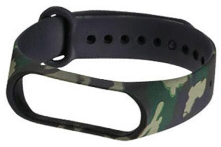 Waterdicht Horloge Strap Wrist Band Voor Id 107 107Plus Hr Pro Lite Smart Armband camouflage groen